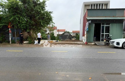 Bán đất mặt đường kinh doanh ĐH23, Tân Tiến, Văn Giang, Hưng Yên 105m², sổ riêng